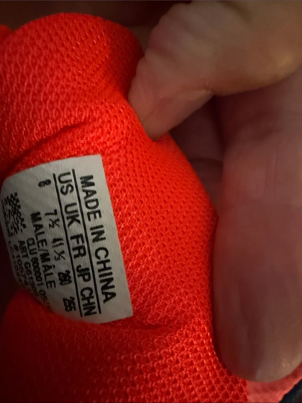 Men's orange Athletic Lace-Up Sneakers